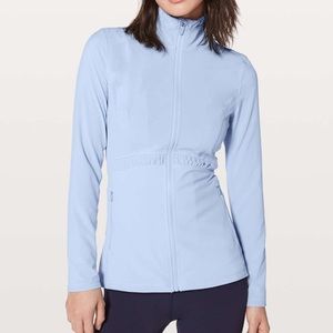 Lululemon Round Trip Jacket sz6 Cool Breeze